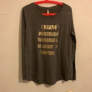 xhilation top medium